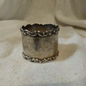 Vintage Sterling Silver napkin ring